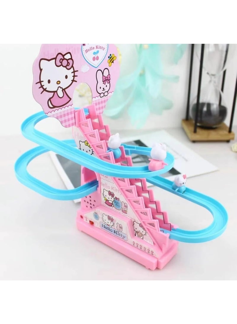 كيتي لعبة ملاهي هيرلو كيتي – 3 شخصيات – تعليمية وترفيهية للأطفال - Image 3